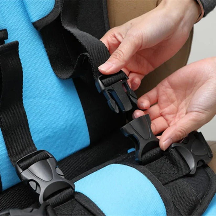 Portable Folding Car Seat — 5-Point Harness