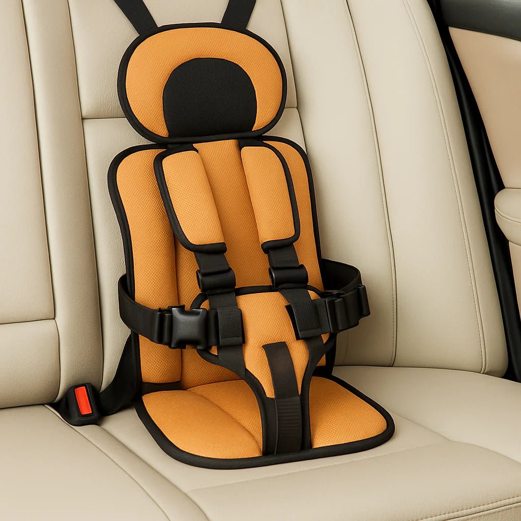 Portable Kids Car Seat — Polyester Safety Harness