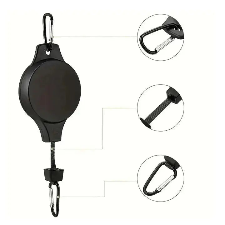 Plant Pulley Hanging Set — Easy Raise & Lower Kit