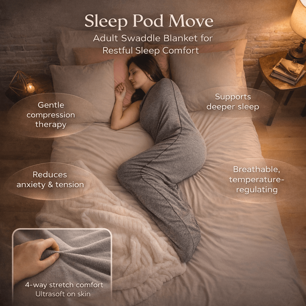 Adult Sleep Pod Swaddle — Calming Compression