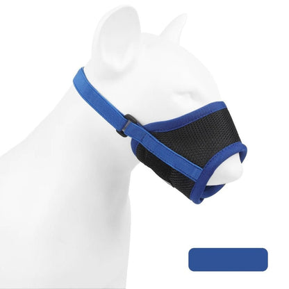 Soft Mesh Dog Muzzle — Breathable & Adjustable Fit