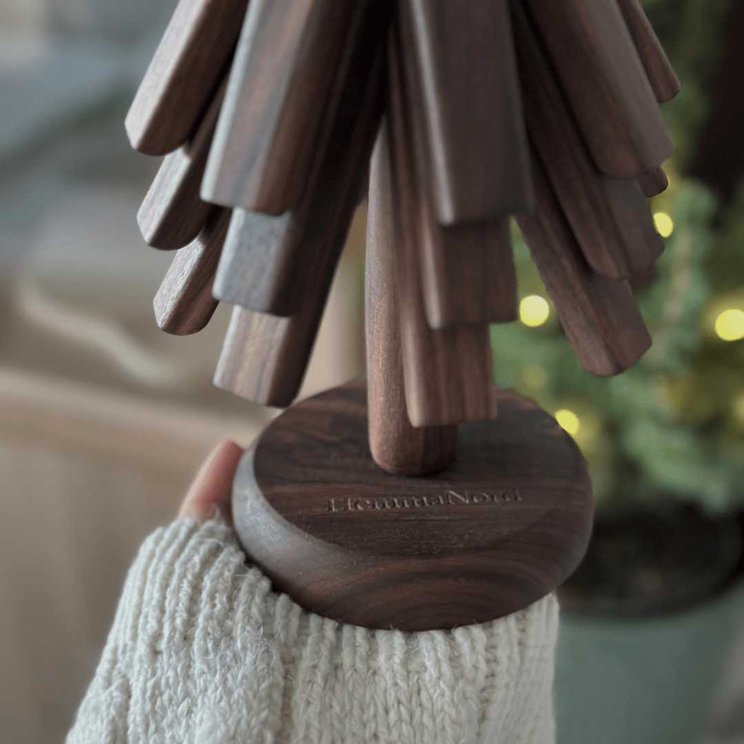 Wooden Trivet Stand — Elegant Kitchen Organizer