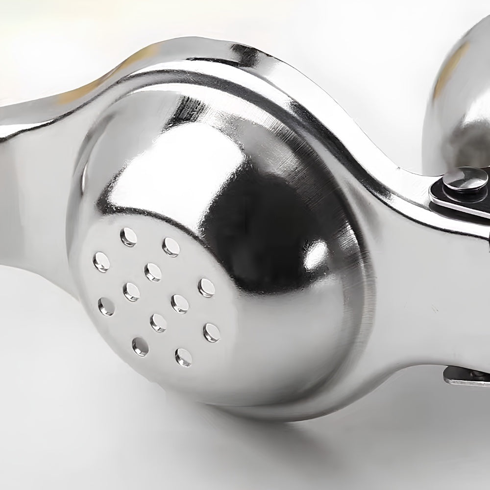 Stainless Steel Citrus Juicer — Manual Lemon Press