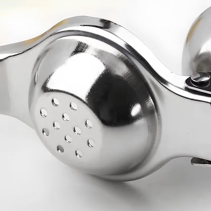 Stainless Steel Citrus Juicer — Manual Lemon Press