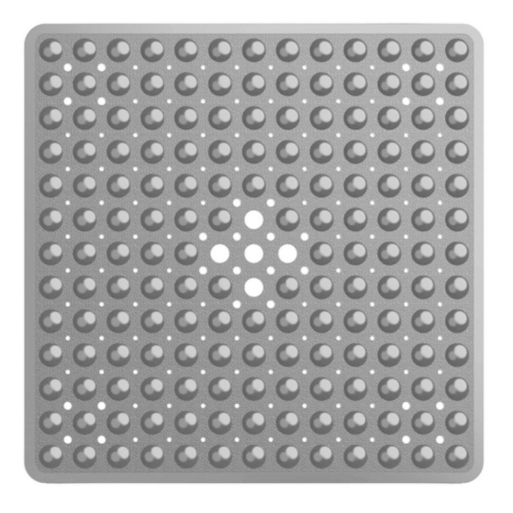 Non-Slip Shower Mat — Suction Grip with Drainage Holes