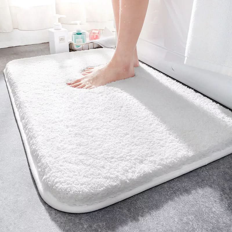 Extra-Thick Microfiber Bath Mat — Soft & Absorbent