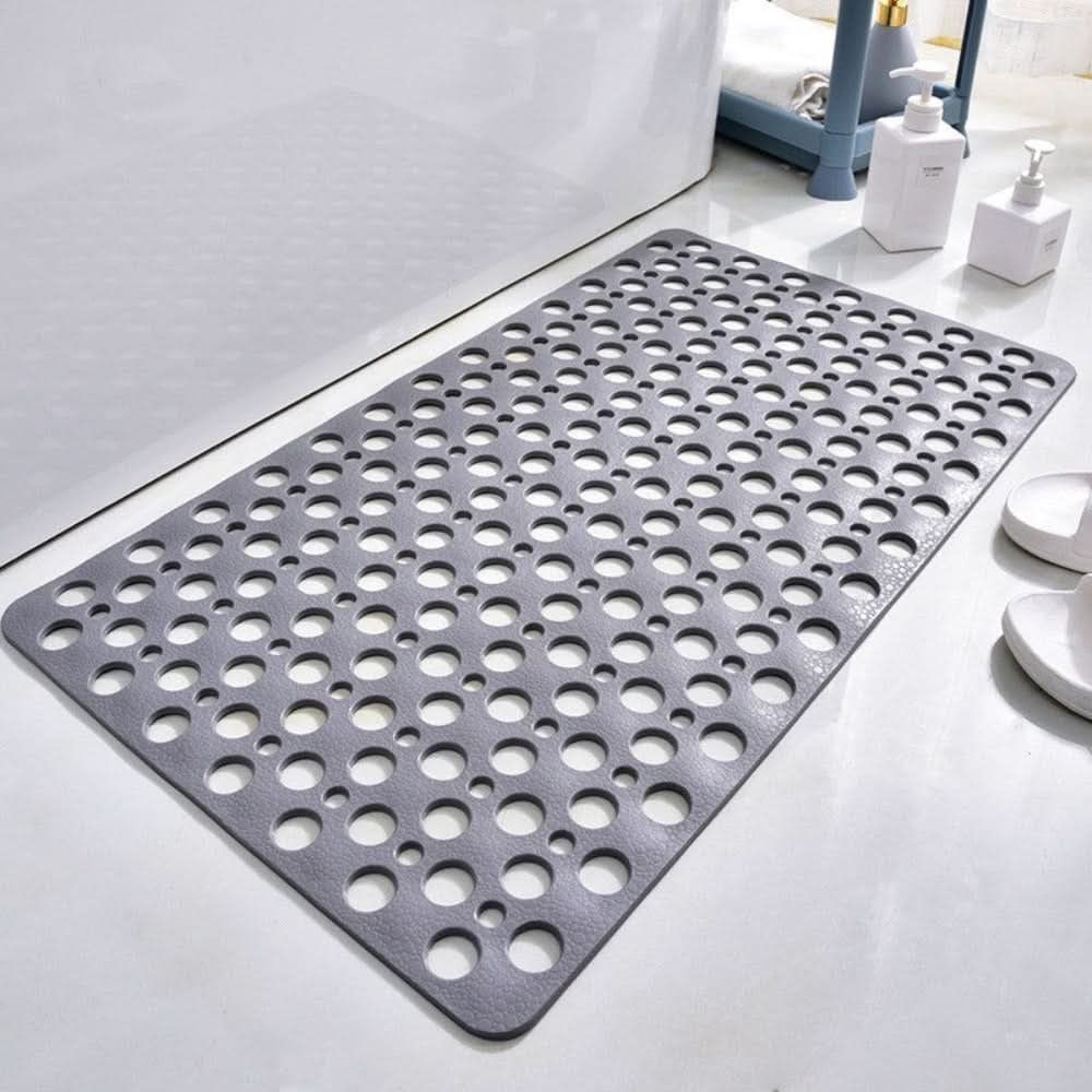 Non-Slip PVC Shower Mat — Suction Cup Safety