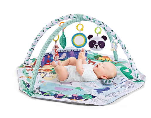 8-in-1 Baby Play Mat With Sensory Toys