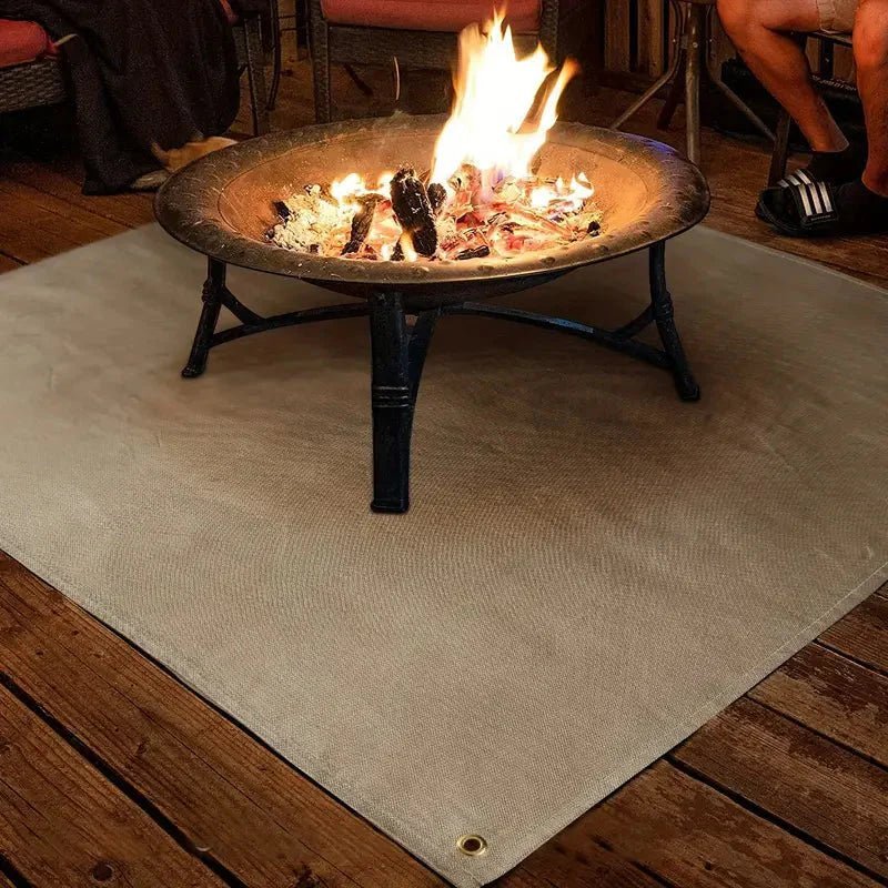 Foldable BBQ Protection Mat — Heat Resistant