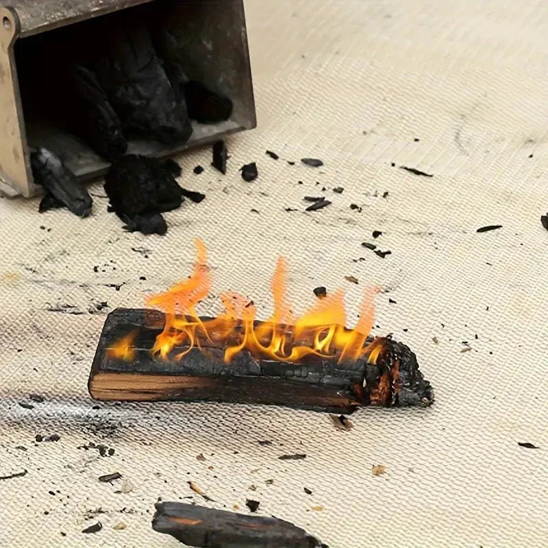 Foldable BBQ Protection Mat — Heat Resistant