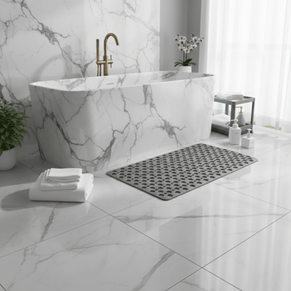 Non-Slip Shower Mat With Fast Drainage