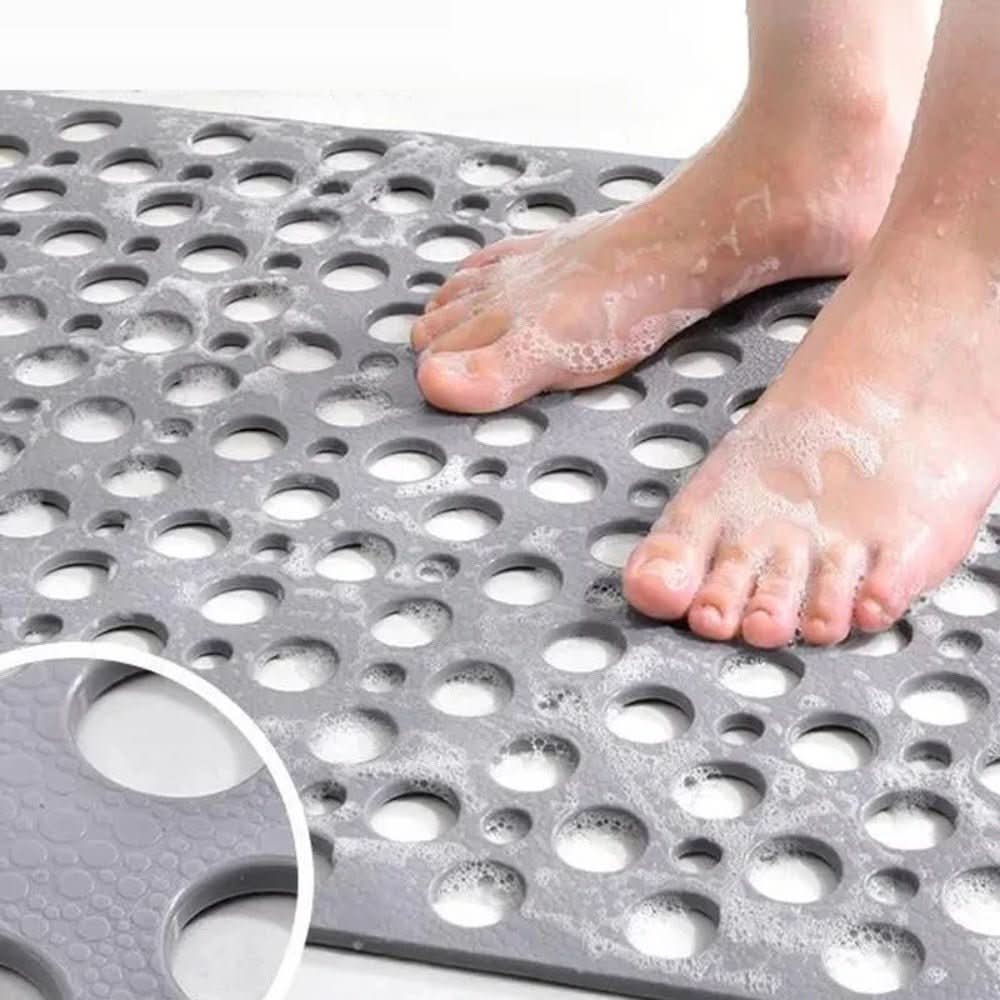 Non-Slip Shower Mat With Fast Drainage