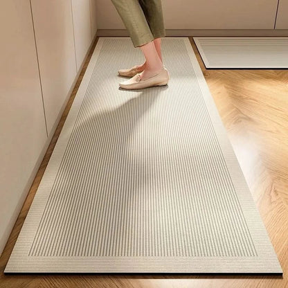 Minimalist Non-Slip Kitchen Mat — Easy to Clean
