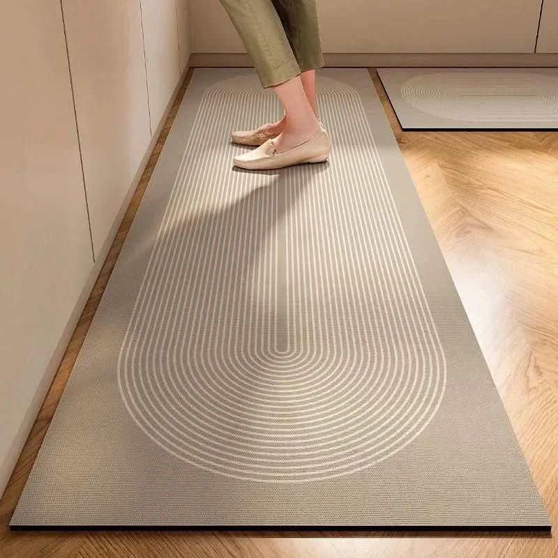 Minimalist Non-Slip Kitchen Mat — Easy to Clean