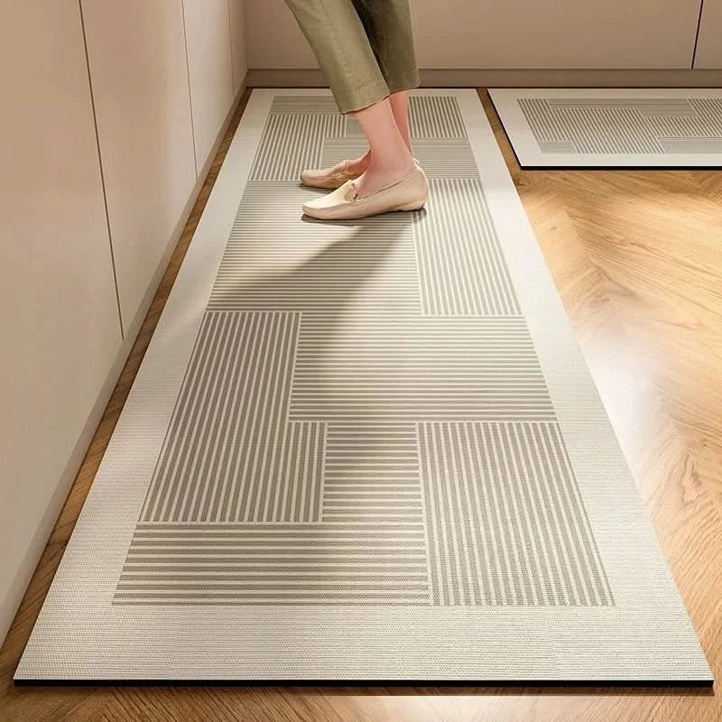 Minimalist Non-Slip Kitchen Mat — Easy to Clean