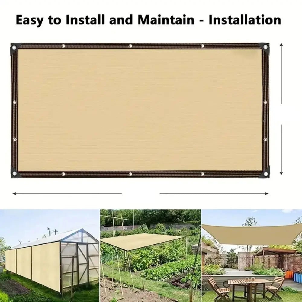 90% Shade Net for Garden — Durable HDPE Fabric