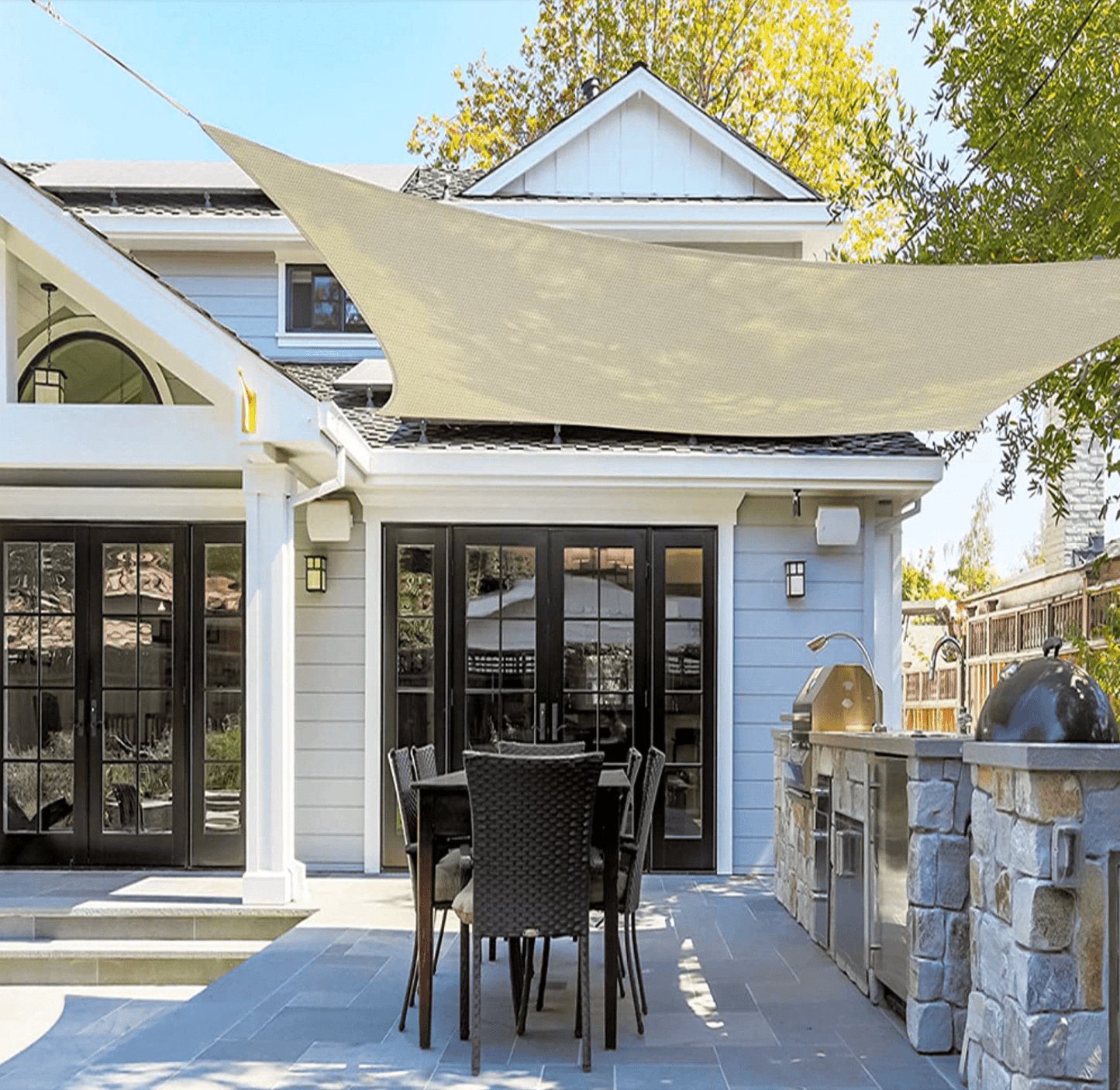 UV Shade Sail — Water-Repellent Outdoor Canopy