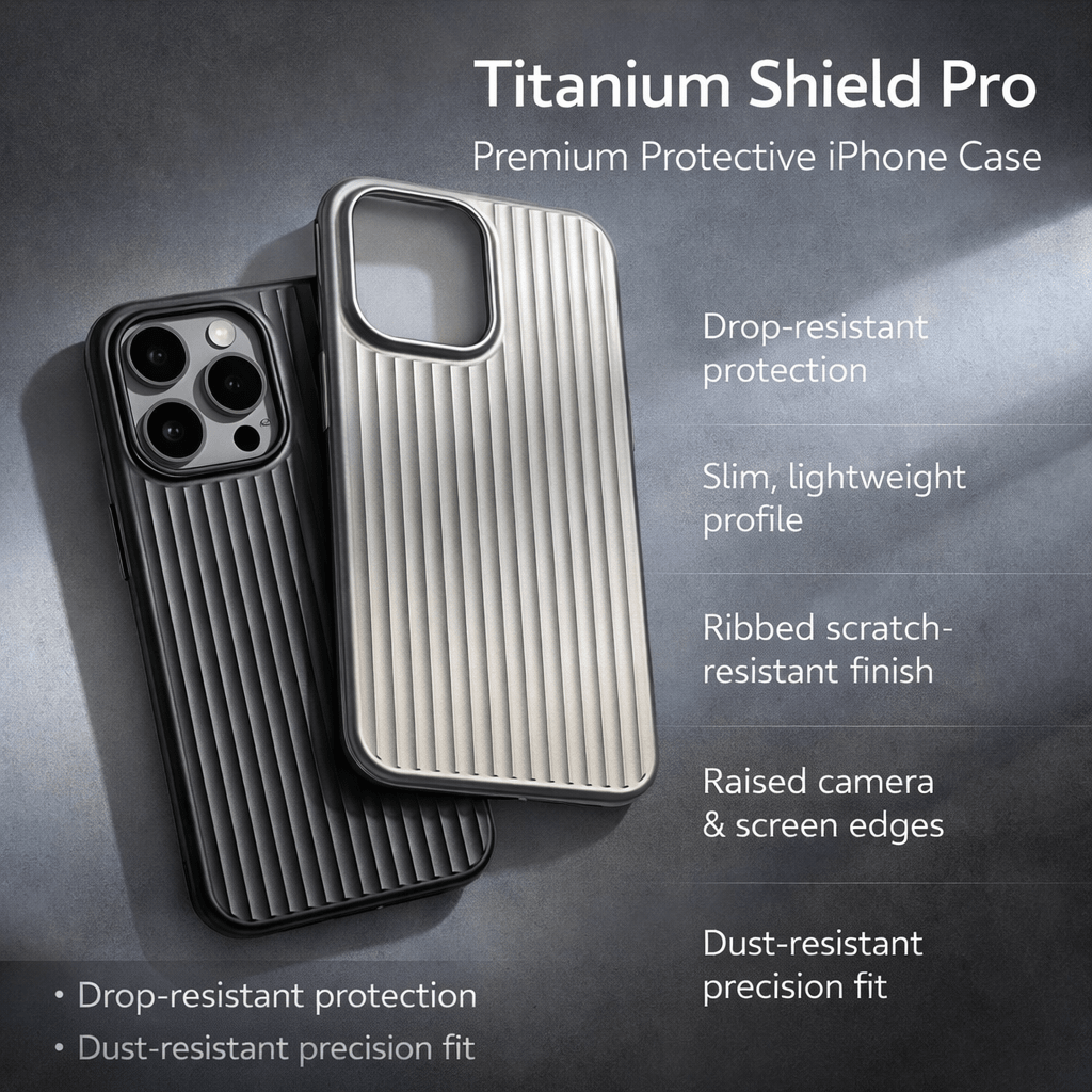 Slim Protective iPhone Case — Shockproof & Scratch-Proof