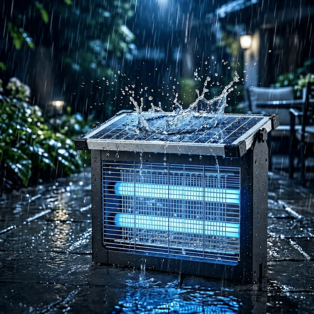 Solar Mosquito Trap — Outdoor, 325 m² Coverage