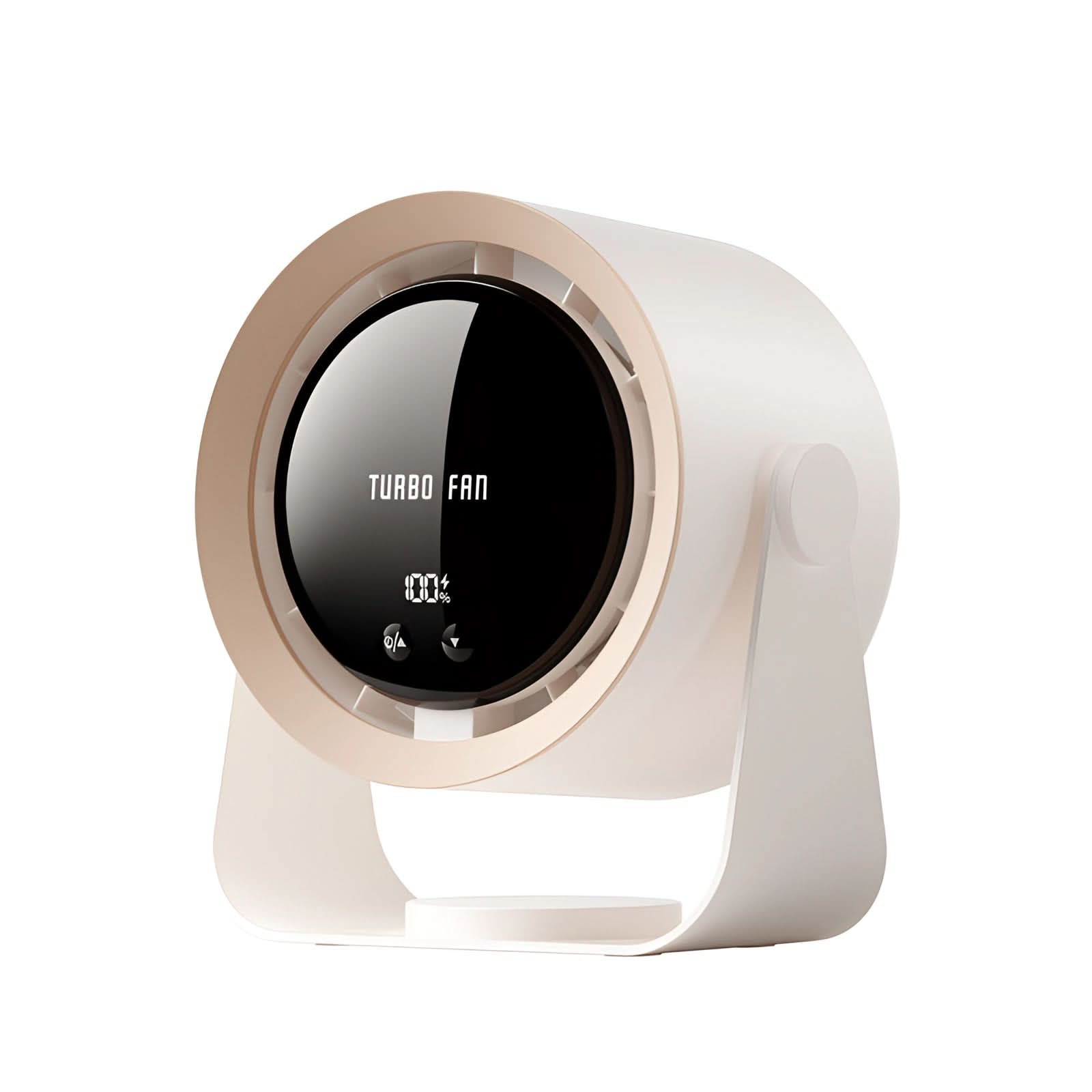 Bladeless Fan with LED Display — Quiet Cooling