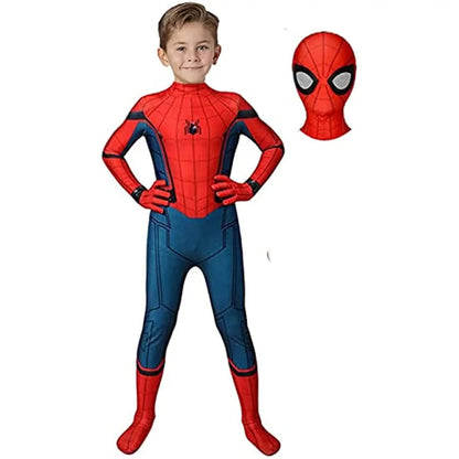 Superhero Cosplay Costume — 3D Stretch Suit with Mask
