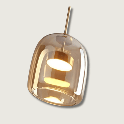 Glass Pendant Lamp — Modern Minimalist Design