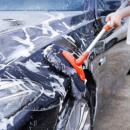 Telescopic Car Brush — Extendable 360° Head
