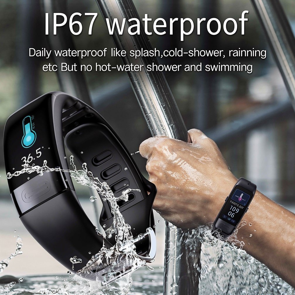 ECG Fitness Smartwatch — Health Tracking IP67