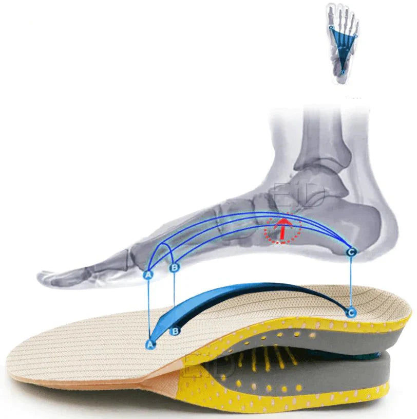 Orthopedic Gel Insoles — Arch Support & All-Day Comfort