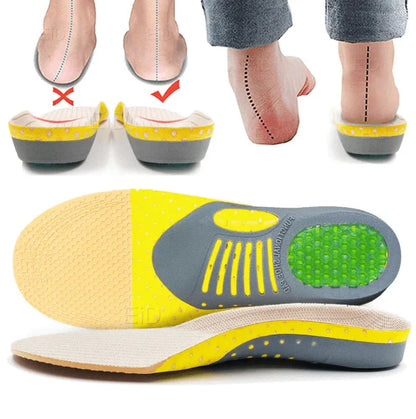Orthopedic Gel Insoles — Arch Support & All-Day Comfort
