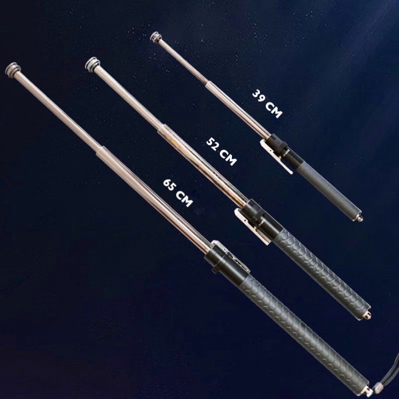 Retractable Walking Stick — Self-Defense & Trekking Support