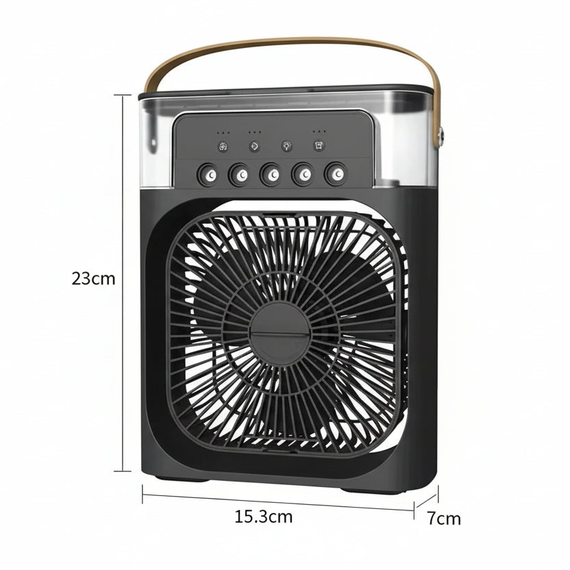 Mini Portable Air Cooler — Rechargeable with Water Tank