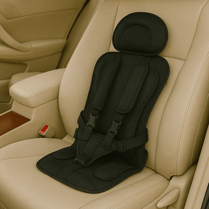 Portable Folding Car Seat — 5-Point Harness Travel