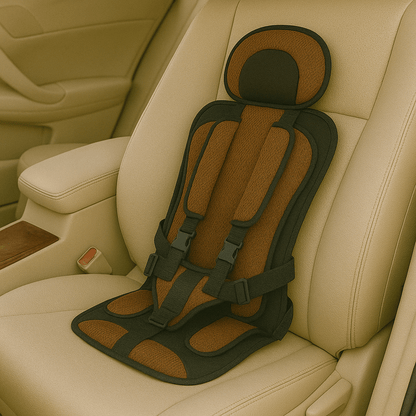 Portable Folding Car Seat — 5-Point Harness Travel