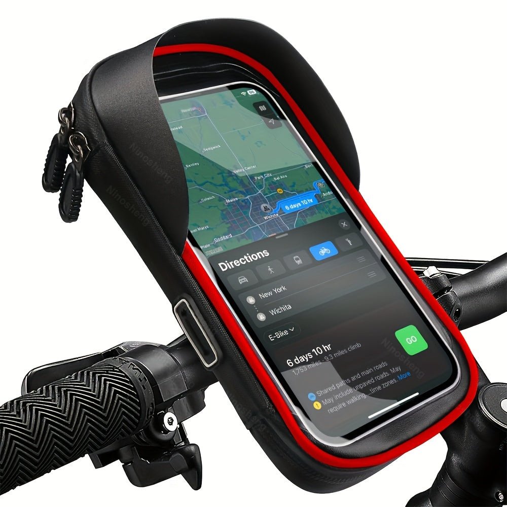Waterproof Bike & Motorcycle Phone Holder — 360 Rotation