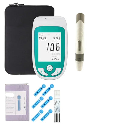 Cholesterol & Glucose Test Kit — Home Monitor