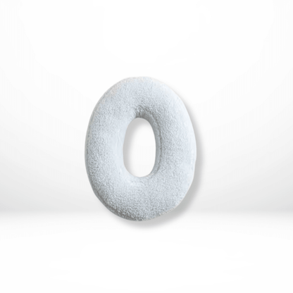 Velvet Alphabet Throw Pillow — Letters A to Z