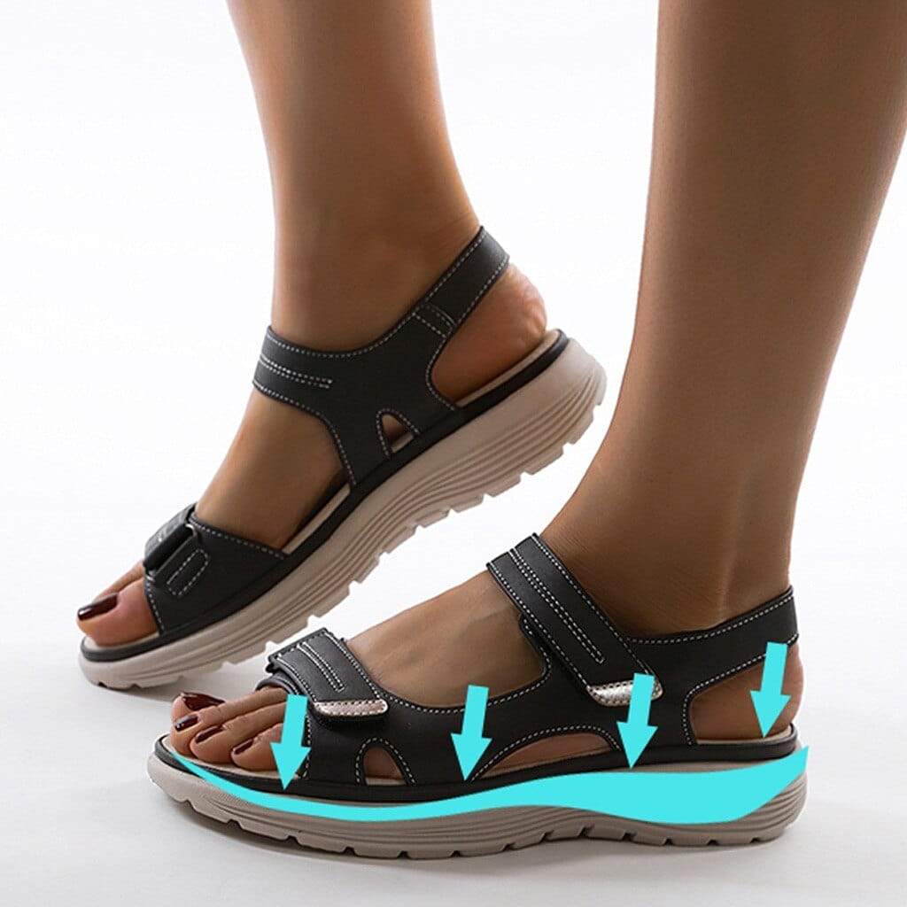 Womens Sandals — Adjustable Straps and Cushioned Sole