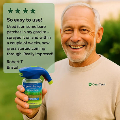 Liquid Lawn Spray Grass Seed Kit — Easy Patch Repair