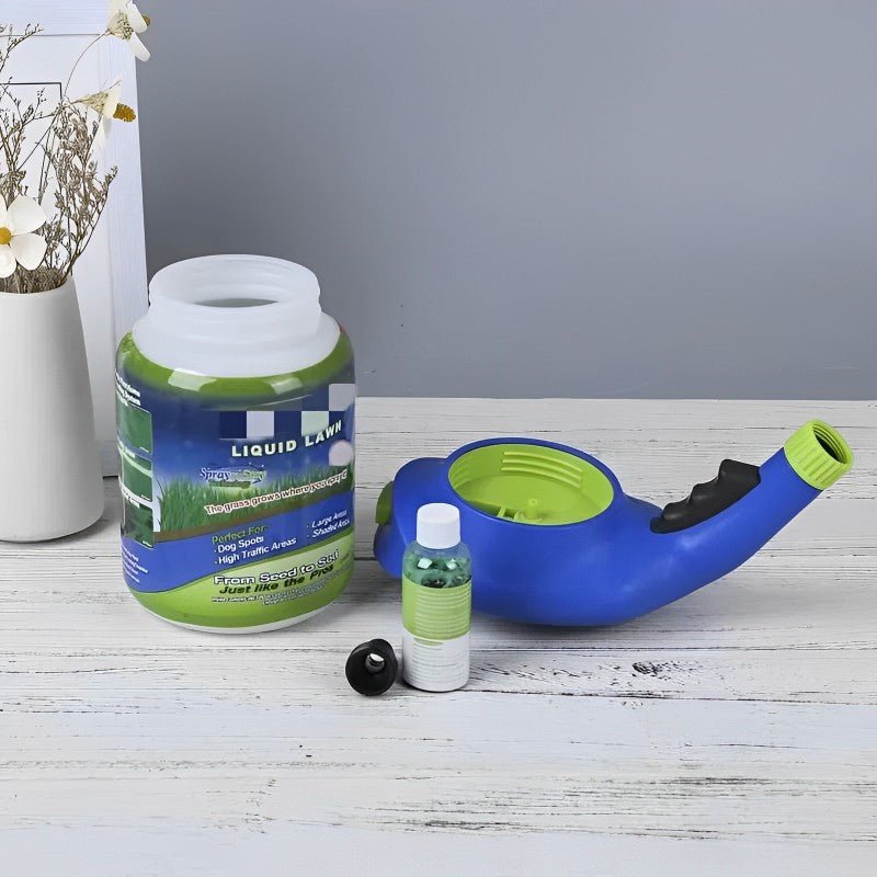 Liquid Lawn Spray Grass Seed Kit — Easy Patch Repair