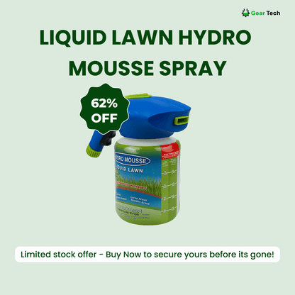 Liquid Lawn Spray Grass Seed Kit — Easy Patch Repair