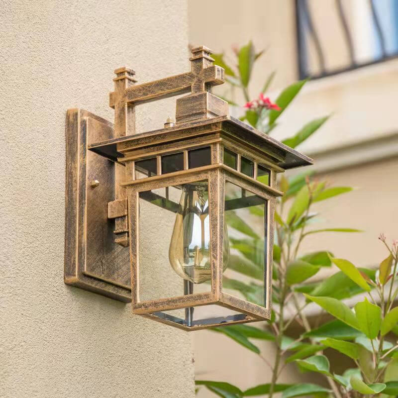 Waterproof E27 Aluminum Outdoor Wall Lantern