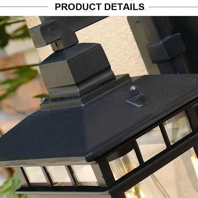 Waterproof E27 Aluminum Outdoor Wall Lantern
