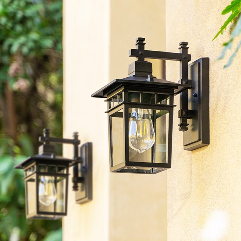 Waterproof E27 Aluminum Outdoor Wall Lantern
