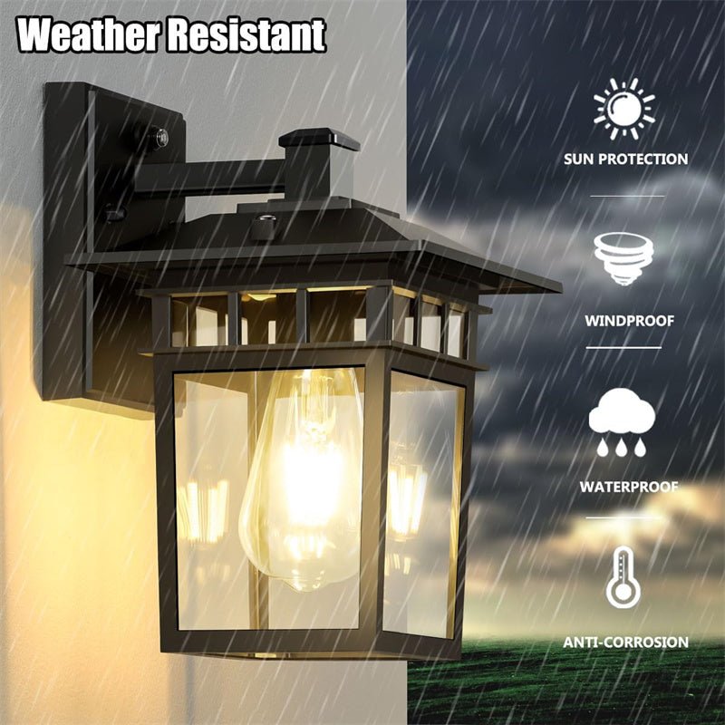 Waterproof E27 Aluminum Outdoor Wall Lantern