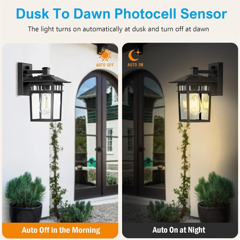 Waterproof E27 Aluminum Outdoor Wall Lantern