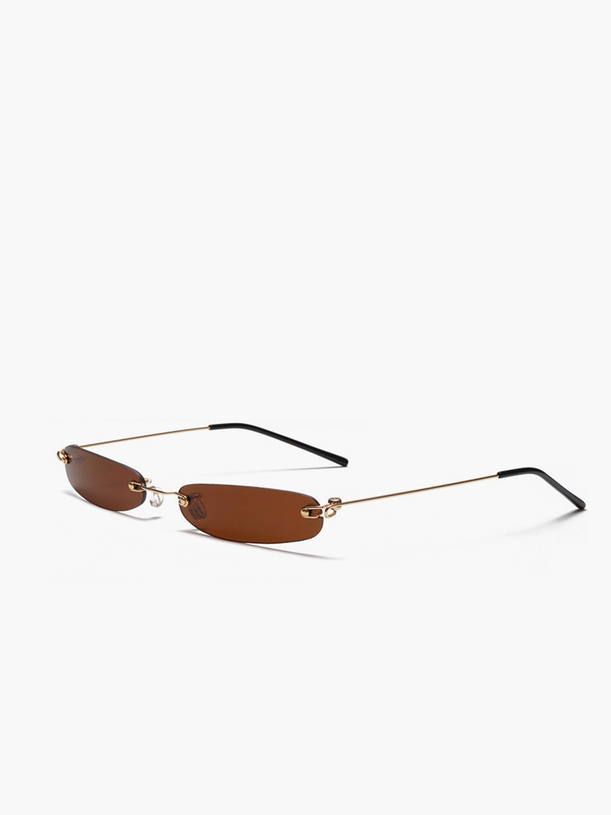 Rimless Sunglasses — Minimalist UV400 Design