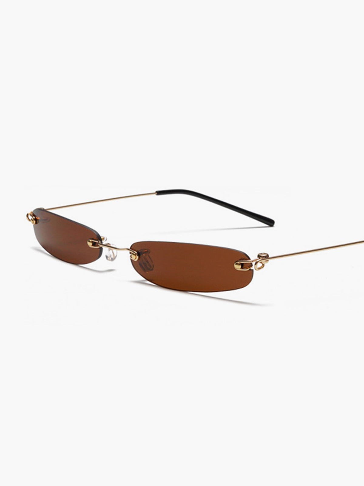 Rimless Sunglasses — Minimalist UV400 Design
