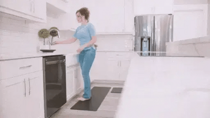 Ergonomic Anti-Fatigue Kitchen Mat — Non-Slip Cushioned