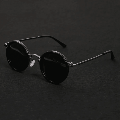 Polarized Metal-Frame Sunglasses — UV400 Glare Control
